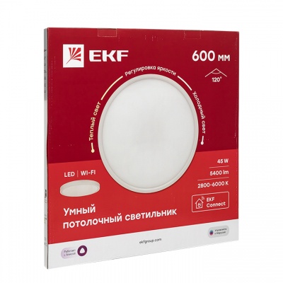 EKF Connect Умный потолочный светильник 600 мм