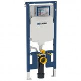 Инсталляция Geberit Duofix 111.796.00.1 для подвесного унитаза,H112, глубина 8 см, для клавиш Sigma, узкая