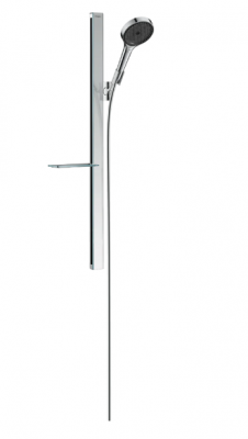 Душевой гарнитур Hansgrohe Rainfinity 27671000 со штангой и мыльницей