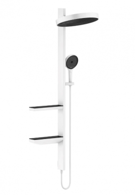 Душевая система Hansgrohe Rainfinity Showerpipe 360 1jet 26842700 белый матовый