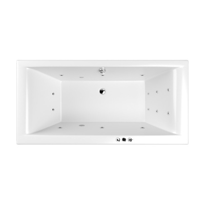 Ванна WHITECROSS Savia Duo 170x80 "SMART" (хром)