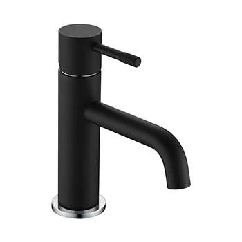 Смеситель для раковины BOHEME Uno 461-BCR Black Chrome