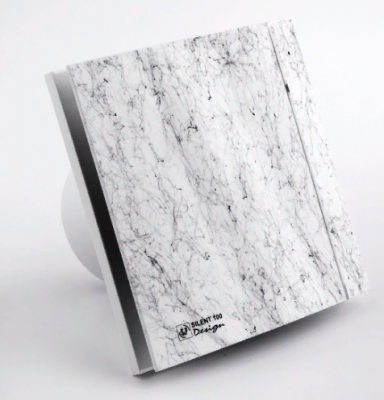 Накладной вентилятор Soler Palau SILENT-100 CZ MARBLE WHITE DESIGN 4C