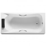 Отдельно стоящая ванна Roca BeCool 170x80 с ручками ZRU9302852