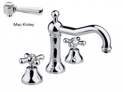 Смеситель для раковины, Nicolazzi, Mac Kinley, цвет-Polished Nickel