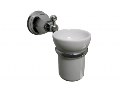 Стакан, Nicolazzi, Bagno Teide, гв 168*102, цвет-Brushed Chrome