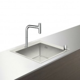 Кухонная мойка с встроенным смесителем Hansgrohe C71-F450-06 55x50 43201000