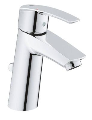 Коллекция Grohe Смеситель для раковины GROHE Start со средним изливом, донный клапан, хром 23455000