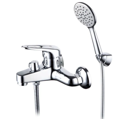 Смеситель Lemark Luna LM4134C для ванны с коротким изливом, дивертор с керамич. пластинами, хром