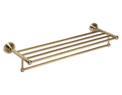 Полотенцедержатель Bemeta Retro bronze 63см 