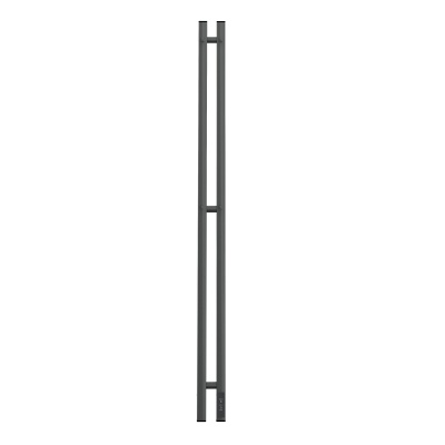 Полотенцесушитель электрический Point Гермес PN13812GB П3 80x1200 диммер справа, графит блеск