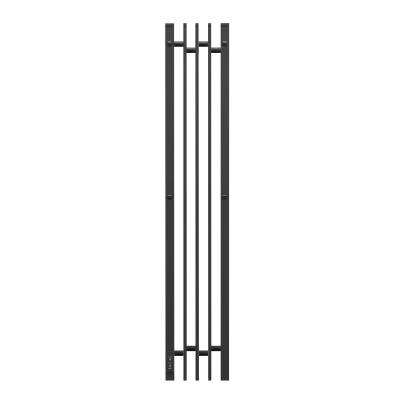 Полотенцесушитель электрический Point Фрея PN20732B П2 180x1200 диммер слева, Черный