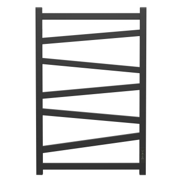 Полотенцесушитель электрический Point Феникс PN15858B П7 500x800, диммер справа, Черный