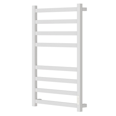 Полотенцесушитель электрический Point Меркурий PN83858W П8 500x800, диммер справа, Белый