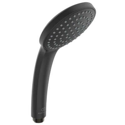 IS Ручной душ IDEALRAIN SOFT M1 Ø100мм, пластик Silk Black (Черный матовый)