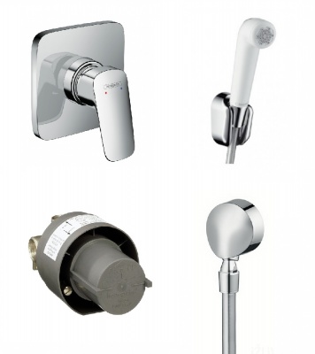 Набор для душа Hansgrohe Logis E SetLogisG (71604000+13620180 +27454000+32127000)