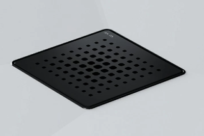 Душевой трап 10x10 AM.PM PrimeFlow W02BD-P11-010-01BM гидрозатвор с черной матовой решеткой