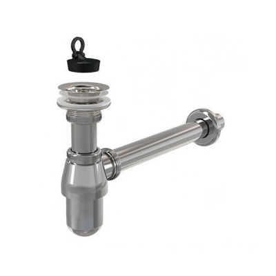 Сифон для раковины AlcaPlast A437   (33см)
