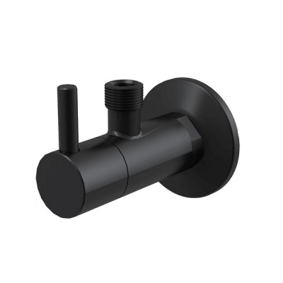 Угловой вентиль с фильтром 1/2"×3/8" ARV001-BLACK