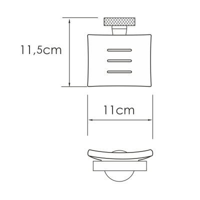 Mosel K-46669 Мыльница решетка