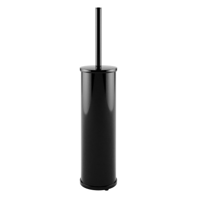 NEW K-1027POLISHED BLACK Щетка для унитаза напольная