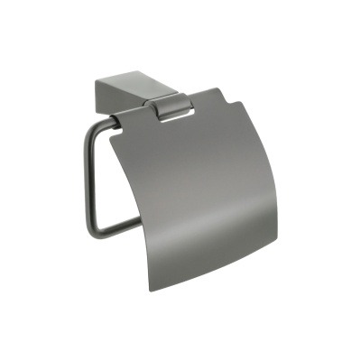 Бумагодержатель с крышкой Fixsen Trend Graphite FX-98010