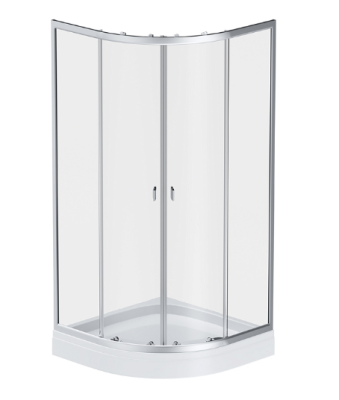 Душевой уголок Am.Pm X-Joy W88E-205-090MT64 90x90 профиль хром матовый, стекло прозрачное