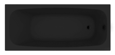 Акриловая ванна TONI ARTI Teramo PL 170x75 черная матовая TA-T17075MB
