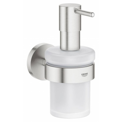 Дозатор жидкого мыла GROHE Essentials с держателем 40448DC1