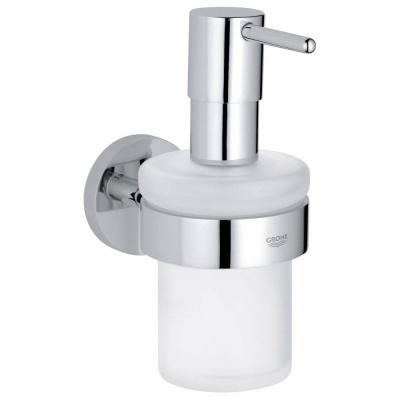 Дозатор жидкого мыла GROHE Essentials с держателем 40448001