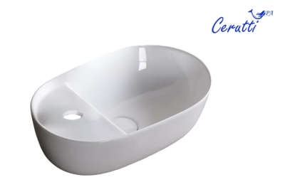 Раковина накладная Ceruttispa CR0050 овальная 42*27