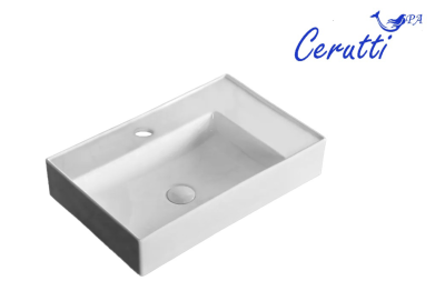 Раковина накладная Ceruttispa CR0017 прямоугольная 60*38