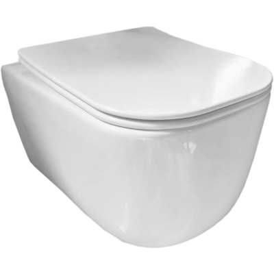 Унитаз подвесной Ceramicanova New Day CN3005 с микролифтом, безободковый