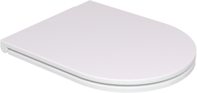 Крышка с сиденьем для подвесного унитаза с микролифтом GSG Ceramic Design Like LKCOPRSLTICR000, белый глянцевый