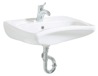 Раковина Creavit BD060-00CB00E-0000, подвесная, для людей с ограниченными возможностями, 60 х 49 см