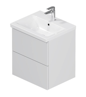 Тумба под раковину 50 AM.PM Gem M90FHX0502WG подвесная белый глянец