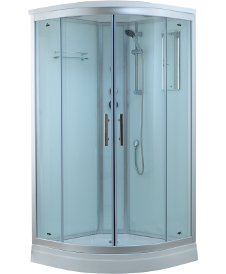 Timo Standart T-6601 Silver душевая кабина (100*100*220), шт