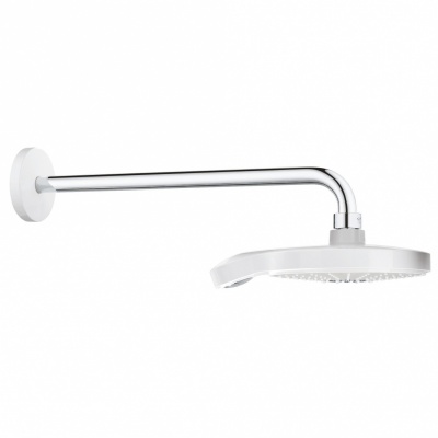 Верхний душ Grohe Power & Soul Cosmopolitan 26172LS0, белая луна с кронштейном 4 режима