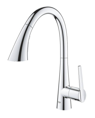 Смеситель для кухни GROHE Zedra New с выдвижной лейкой, хром (32294002)