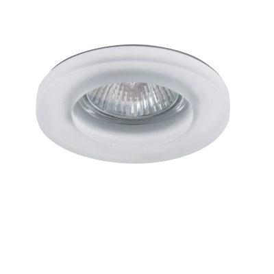 002240 (GM870) Светильник ANELLO OP MR16/HP16  ХРОМ/БЕЛЫЙ (в комплекте)