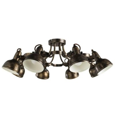 Потолочная люстра Arte Lamp Martin A5216PL-8BR