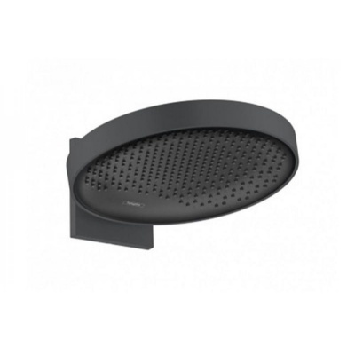 Верхний душ hansgrohe Rainfinity 360 3jet с настенным разъемом 26234670, черный матовый