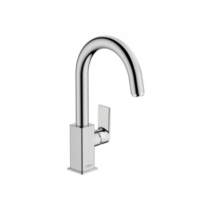 Смеситель для раковины 210, со сливным гарнитуром Hansgrohe Vernis Shape 71564000, хром