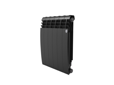 Радиатор алюминиевый Royal Thermo Biliner Alum 500 Noir Sable - 6 секц.