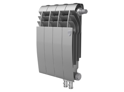 Радиатор Royal Thermo BiLiner 350 /Silver Satin VDR - 4 секц.