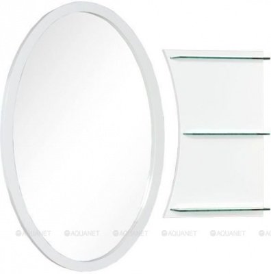 Зеркало Aquanet Опера L/R 70 белый