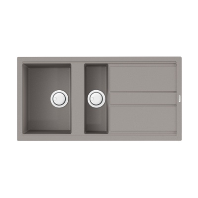 кухонная мойка Omoikiri Kitagawa 100-2-GR Artceramic/leningrad grey 4993804