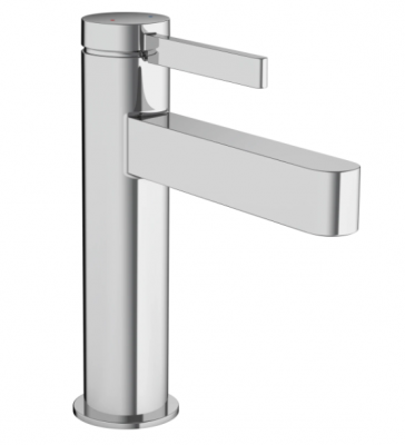 Смеситель для раковины Hansgrohe Finoris 76023000 хром со сливным клапаном Push-Open