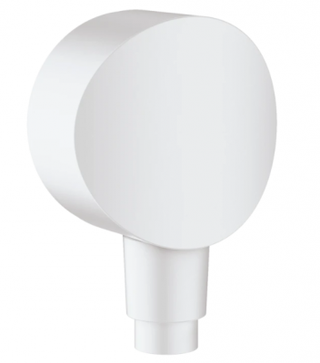 Шланговое подсоединение Hansgrohe Fixfit S матовый белый 26453700