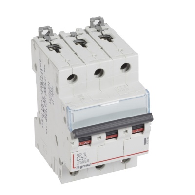 Legrand DX3-E Автоматический выключатель 3P 50А (С) 6000/6kA